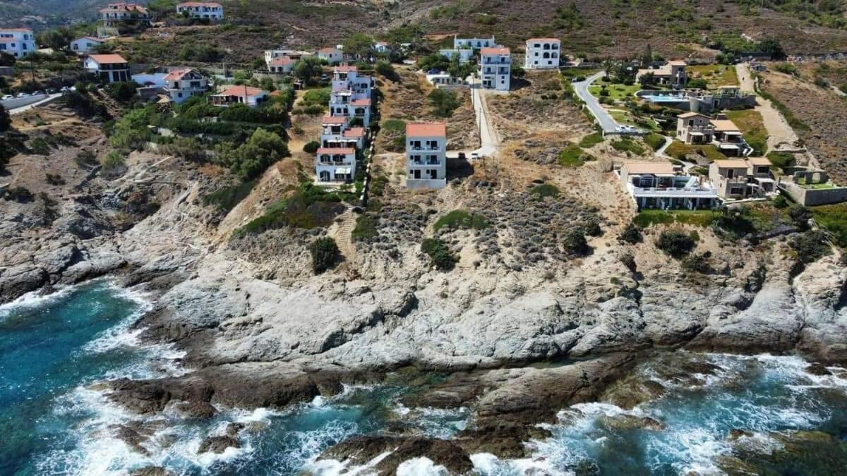 Κοχυλι 2 Με Υπεροχη Θεα Στο Αιγαιο Πελαγος! Apartment Armenistis  Ngoại thất bức ảnh